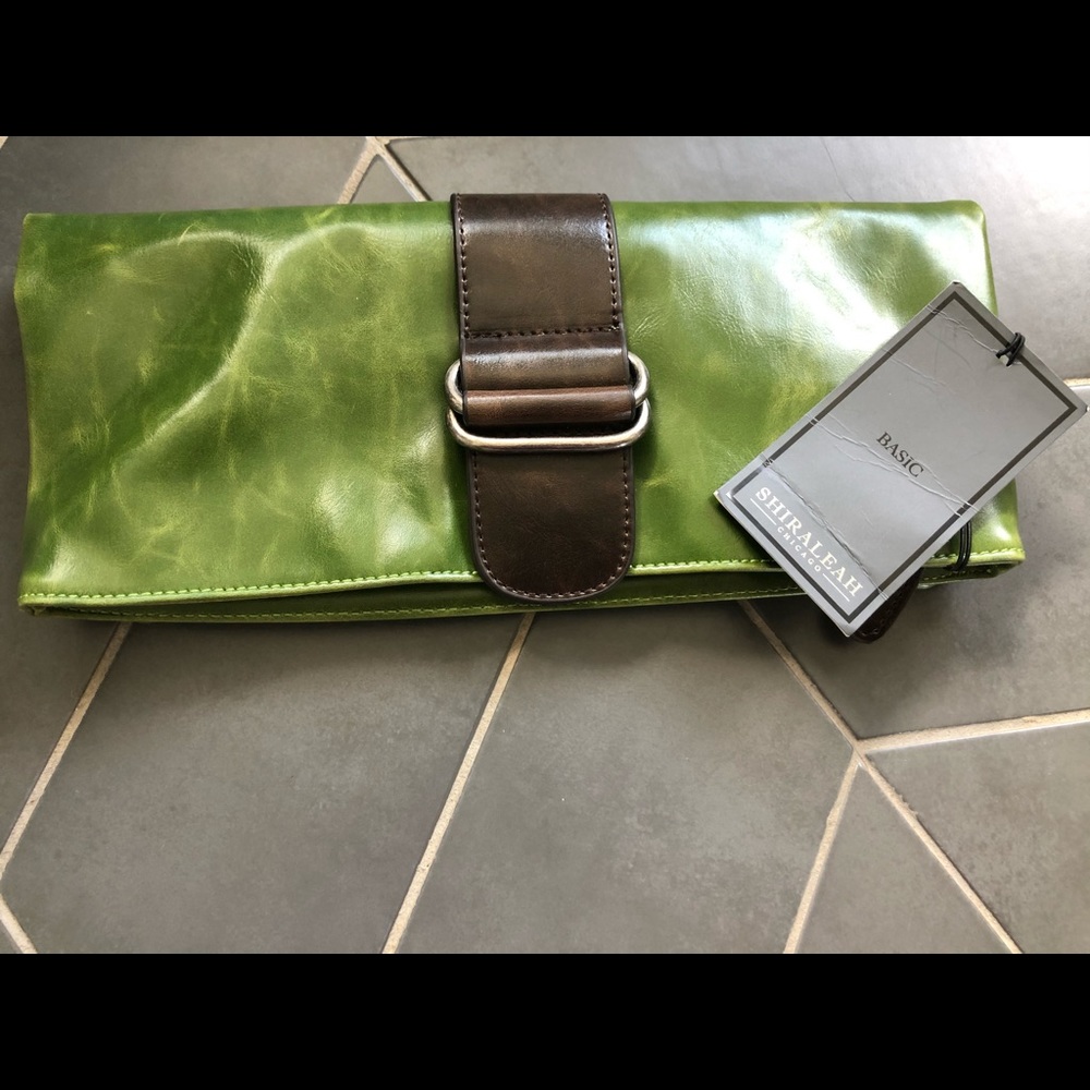 Vegan Leather clutch